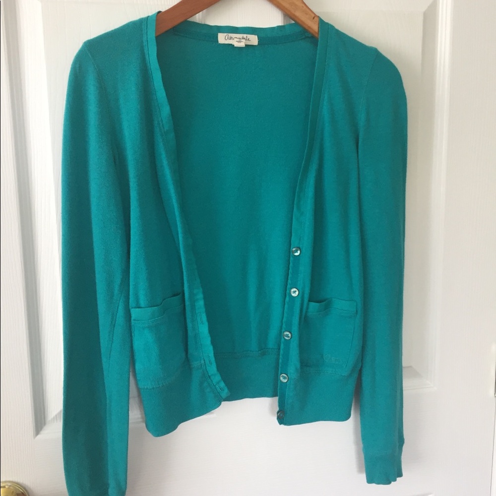 Teal Cardigan